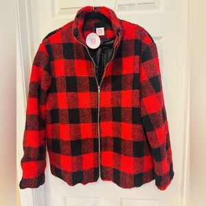 RED AND BLACK Jacket